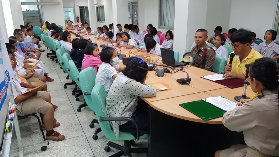โครงการอบรมให้ความรู้เกี่ยวกับกฎจราจร ประจำปี พ.ศ. 2562  