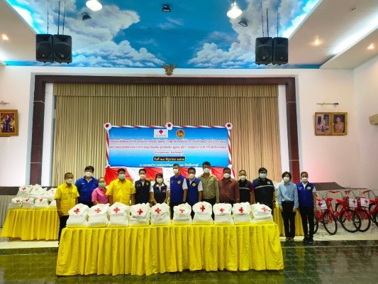 โครงการมอบถุงยังชีพแก่ผู้ด้อยโอกาส ผู้ยากไร้ ผู้สูงอายุและผู้พิการ 
