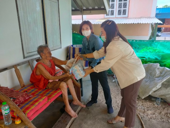 โครงการเยี่ยมบ้านผู้สูงอายุ/ผู้พิการ/ผู้ด้อยโอกาส ประจำปีงบประมาณ  2566