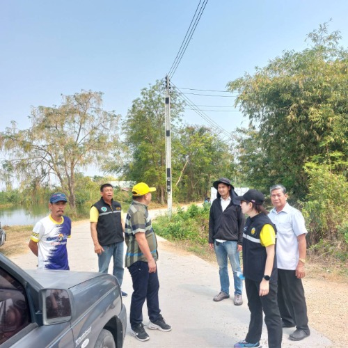 สำรวจพื้นที่เพื่อแก้ไขปัญหาไฟทาง