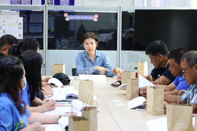 ประชุมคณะกรรมการพัฒนาองค์การบริหารส่วนตำบลเกาะลอยบางหัก 1/2568
