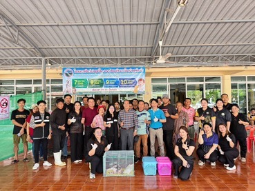 โครงการสัตว์ปลอดโรค คนปลอดภัยจากโรคพิษสุนัขบ้า ประจำปีงบประมาณ พ.ศ. 2569 ณ วัดหนองอ้อ